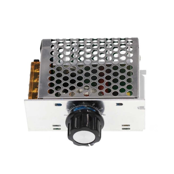 Speravity Convertidor de voltaje Universal de 4000W CA 10-220V, regulador de intensidad, regulador de ventilador de Motor, componente electrónico Medidores de medidas dimensionales Speravity TO010971-01