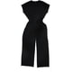thumbnail image 1 of Alfani Womens Wide Leg Jumpsuit, Negro, X-Large, 1 of 2