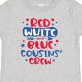 thumbnail image 4 of Inktastic Cousins Crew Red White and Blue 4th of July Boys or Girls Baby T-Shirt, 4 of 5