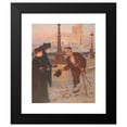thumbnail image 2 of Adolphe Binet 12x14 Black Modern Framed Museum Art Print Titled - The Denier of the Widow, 2 of 5