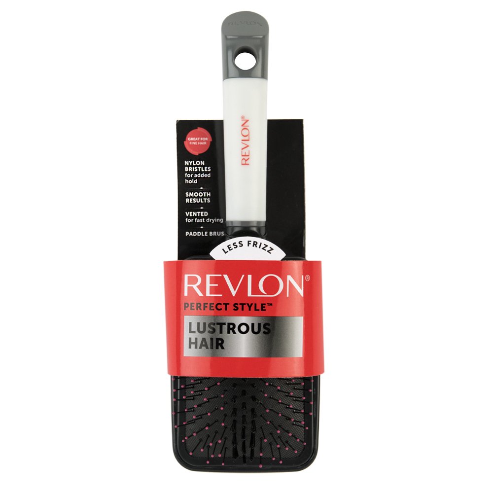 Revlon Perfect Style Vented Mixed Bristle Paddle Hair Brush Walmart