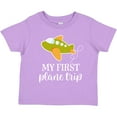 thumbnail image 3 of Inktastic My First Plane Trip Airplane Travel Boys or Girls Toddler T-Shirt, 3 of 5