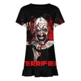thumbnail image 4 of Terrifier Girls Short Sleeve Dress Soft Cute Designs Dresses Casual T-Shirt Dress 160CM, 4 of 7