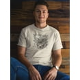 thumbnail image 2 of Positive And Happy T-Shirt Men -Image by Shutterstock, Male 5X-Large, 2 of 4