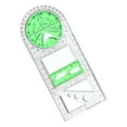 thumbnail image 1 of Outil de Conception Graphique Mathématiques Dessin Règle Peinture Ébauche Règles Géométrique Dessin Modèle Outil de Mesure pour les Enseignants Vert et Clair, 1 of 10