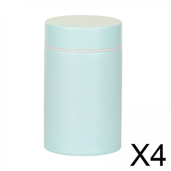 4xFlask Para Comida Caliente 260ml Para Bebidas Calientes Termo Térmico Para Picnic Camping Barbacoa Azul