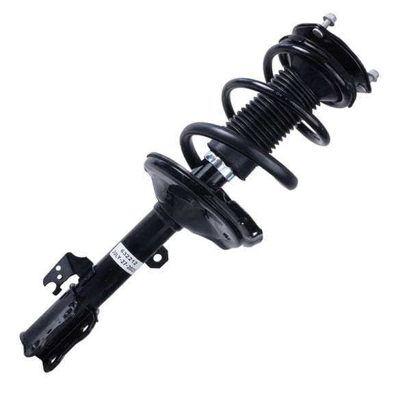Detroit Axle - Front Left Strut for 04-07 Toyota Highlander 04-06 Lexus RX330, 07-09 RX350, 06-08 RX400h, Quick Install Ready Strut with Coil Spring Assembly Replacement Suspension Shock