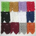 thumbnail image 2 of Altotux 3" Embroidered Floral 12 Colors Venice Lace Trim Guipure By Yardage (Orange), 2 of 2
