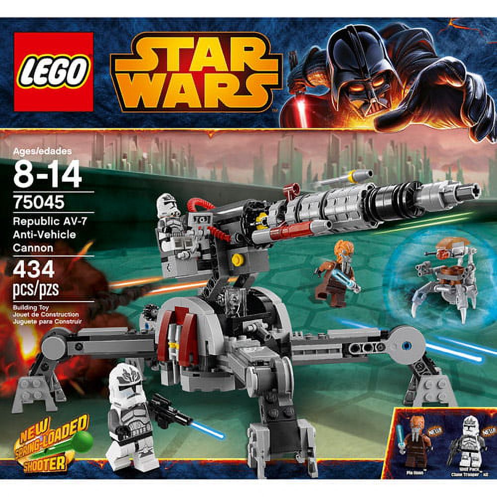 LEGO Star Wars Republic AV-7 Anti-Vehicle Cannon Building Set - image 2 of 5