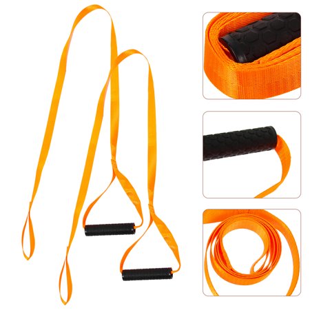 IMIKEYA 2Pcs Portable Nylon Deer Dragging Rope Wear Resistant Non Slip Heavy Duty Hunting Gear