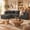 Grey 110", variant on 108” Modular Sectional Sofa, Cloud Sectional Couch with Deep Seat, Modern Modular L-Shape Sofa Couch with Chaise,Upholstered Couches for Living Room Bedroom
