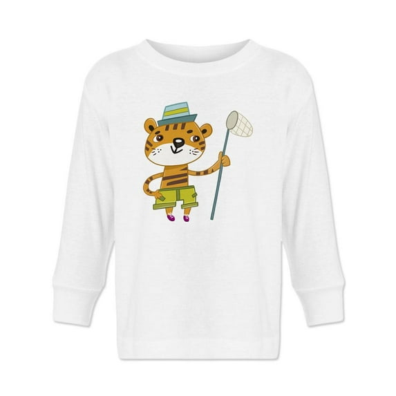 Tiger With A Net Long Sleeve Toddler -Image by Shutterstock, 3 Toddler