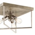 thumbnail image 3 of 52094DAG-Kichler Lighting-Tanis - 3 light Flush Mount - 8.5 inches tall by 14 inches wide-Distressed Antique Gray Finish, 3 of 5