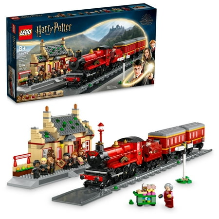 Lego Harry Potter Hogwarts Express &Amp; Hogsmeade Station Building Set, 8 Minifigures Included, 76423