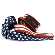 Harbinger Padded Cotton Lifting Straps Unisex Flag 21.5