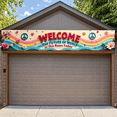 thumbnail image 3 of Welcome Future World Room Decoration Banner Peace Symbol Colorful Art Event Party Office School Conference Space Backdrop Dynamic Large Format Display, 3 of 5