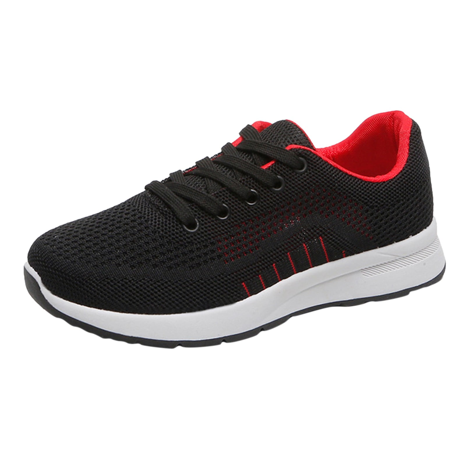 eczipvz Women Shoes Ladies Shoes Low Top Breathable Mesh Casual Lightweight Sports Women Shoes Black