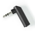thumbnail image 1 of 3.5mm Audio Jack Adapter Right Angle 90 Degree Aux Connector Phone Plug Stereo, 1 of 7
