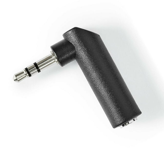 3.5mm Audio Jack Adapter Right Angle 90 Degree Aux Connector Phone Plug Stereo