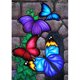 thumbnail image 1 of Diamond Painting (DE4971) Cuadro de pared cuadrado de puerta de piedra de mariposa 30x40cm 30x40cm FLhrweasw Nuevo, 1 of 1