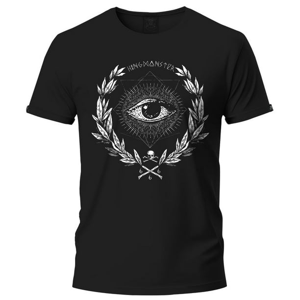 Playera Negra Manga Corta Chica Black Eye Society