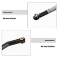 thumbnail image 6 of 1 Set Steering Rod Links Set Metal Accessories Rc Car Toy Replacement Part Tightening Linkage Compatible for 1/12 mn128, 6 of 6