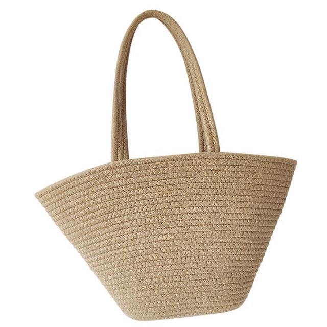 Bolso de playa jinwen Bolso de mujer Tejido Ligero Vintage