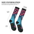 thumbnail image 4 of Pofeuu Fantasy Mushrooms Print Compression Socks for Women & Men Circulation - Best Support for Nurses,Running,Athletic,Sports, 4 of 7