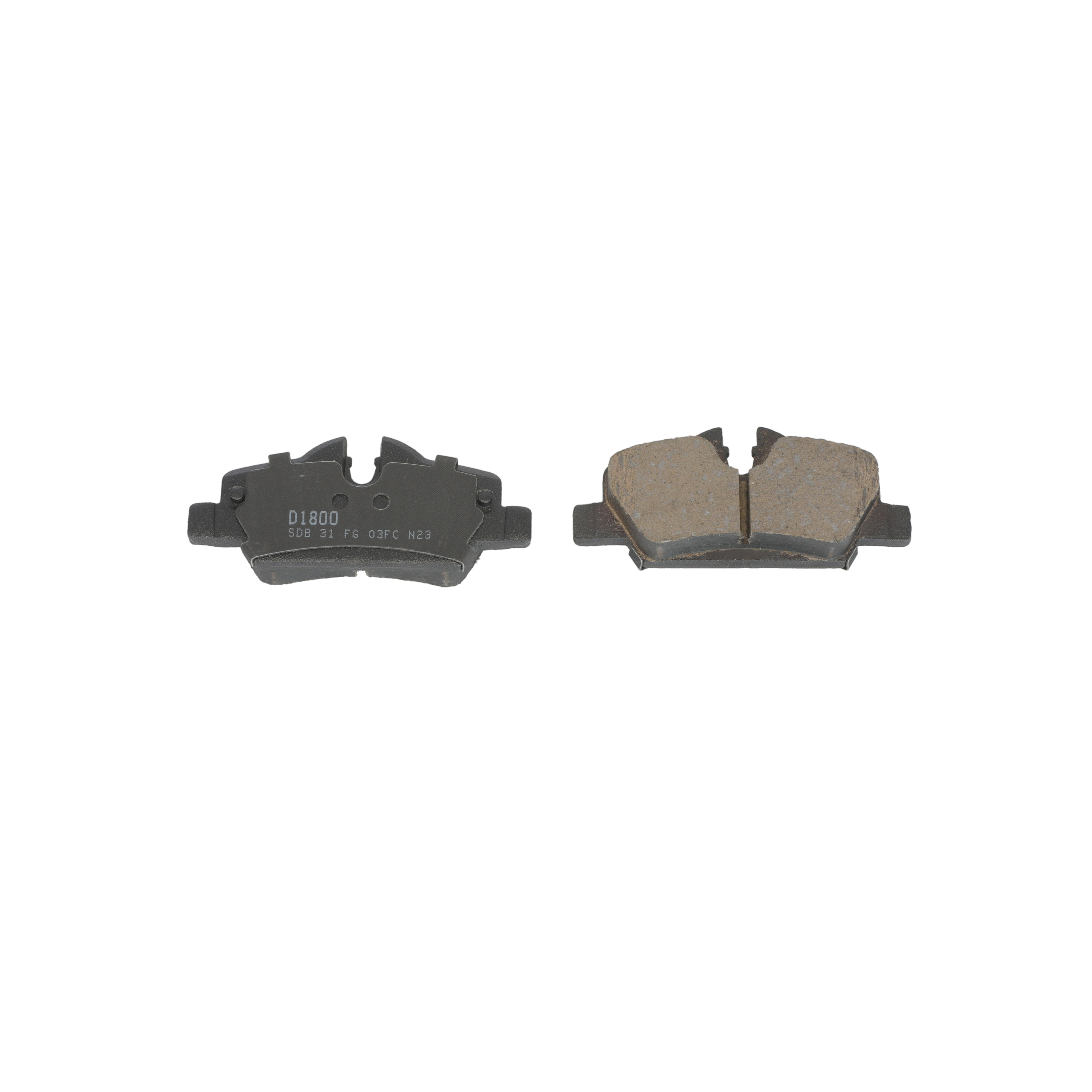 Winstop Brake Pad Set, Rear WS.1800.0.C, Mini Cooper 2023-2014