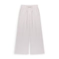 thumbnail image 4 of Forever 21 WGA Long Sleeve Shirt With Matching Wide Leg Pant, Color- White/Beige, Size- L, 4 of 5