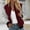 Wine, variant on kakina CMSX Women 2024 Fashion Bomber Jacket,Causal Classic Zip Up Coats Long Sleeve Stand Collar Fall Winter Jackets Lightweight Color Block Outerwear