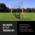 thumbnail image 3 of Red de bateo para béisbol y sóftbol Bownet Big Mouth 213 x 213 cm, 3 of 8