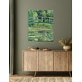 thumbnail image 2 of DECORARTS - The Japanese Bridge (The Water-Lily Pond), Claude Monet Art Reproduction. Giclee Canvas Prints Wall Art for Home Decor 30x24", 2 of 7