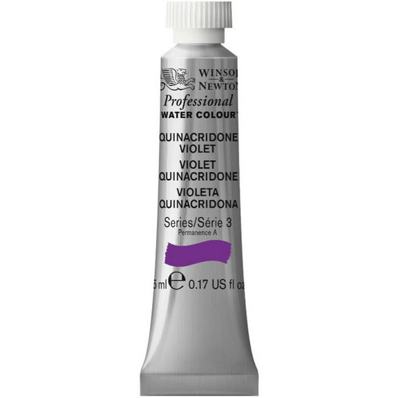 Winsor & Newton Professional Watercolor, Limited Edition, 5ml Tube, Quinacridone Violet