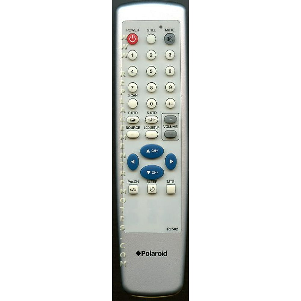 Polaroid RC502 (p/n RC502) TV Remote Control (refurbished) Walmart