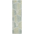 thumbnail image 2 of Addison Rugs Chantille Indoor/Outdoor Transitional Lines Sage Washable Runner Rug, 2'3" x 7'6", 2 of 6