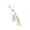 Pink, variant on Artificial Dead Branch Iris, Imitation Silk Flower Stem, Floor Vase Flower, Is Suitable for Home, Office and Wedding Decoration Fun Fake Flower Arrangement (Dark Blue)