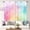 01rainbow, variant on Colorful Rainbow Curtains Kids Girls Pastel Cartoon Cute Starry Sky Clouds Stars Girly Aesthetic Rod Pocket Multicolor Princess Bedroom Living Room Treatment Fabric 2 Panels 52Wx84H Inch