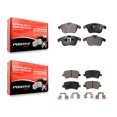 thumbnail image 1 of Positive Plus Front Rear Semi-Metallic Brake Pads Kit for Car Volvo XC70 S60 Land Rover Range Evoque V60 LR2 S80 V70 KPF-100111, 1 of 8