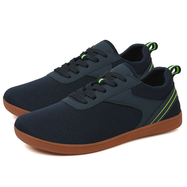 Zapatos para Caminar Zapatillas de Deporte Malla Transpirable Unisex para Ejercicio Deportivo (38) Azul