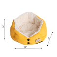 thumbnail image 3 of Cama para Gatos Armarkat C75HMB Oro Waffle de Peluche 56x46x36 cm, 3 of 9