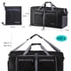 thumbnail image 2 of Bolsa de viaje Woogwin, grande, impermeable, 100 L, negra, 2 of 6