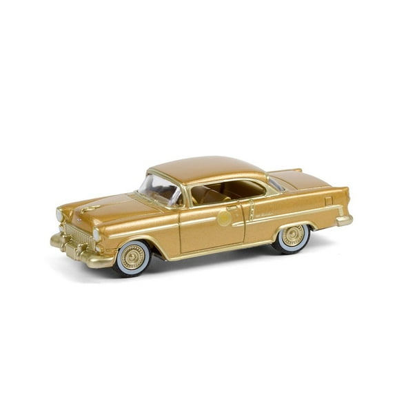 1955 Chevy Bel Air, Gold - Greenlight 30231/48 - 1/64 scale Diecast Model Toy Car
