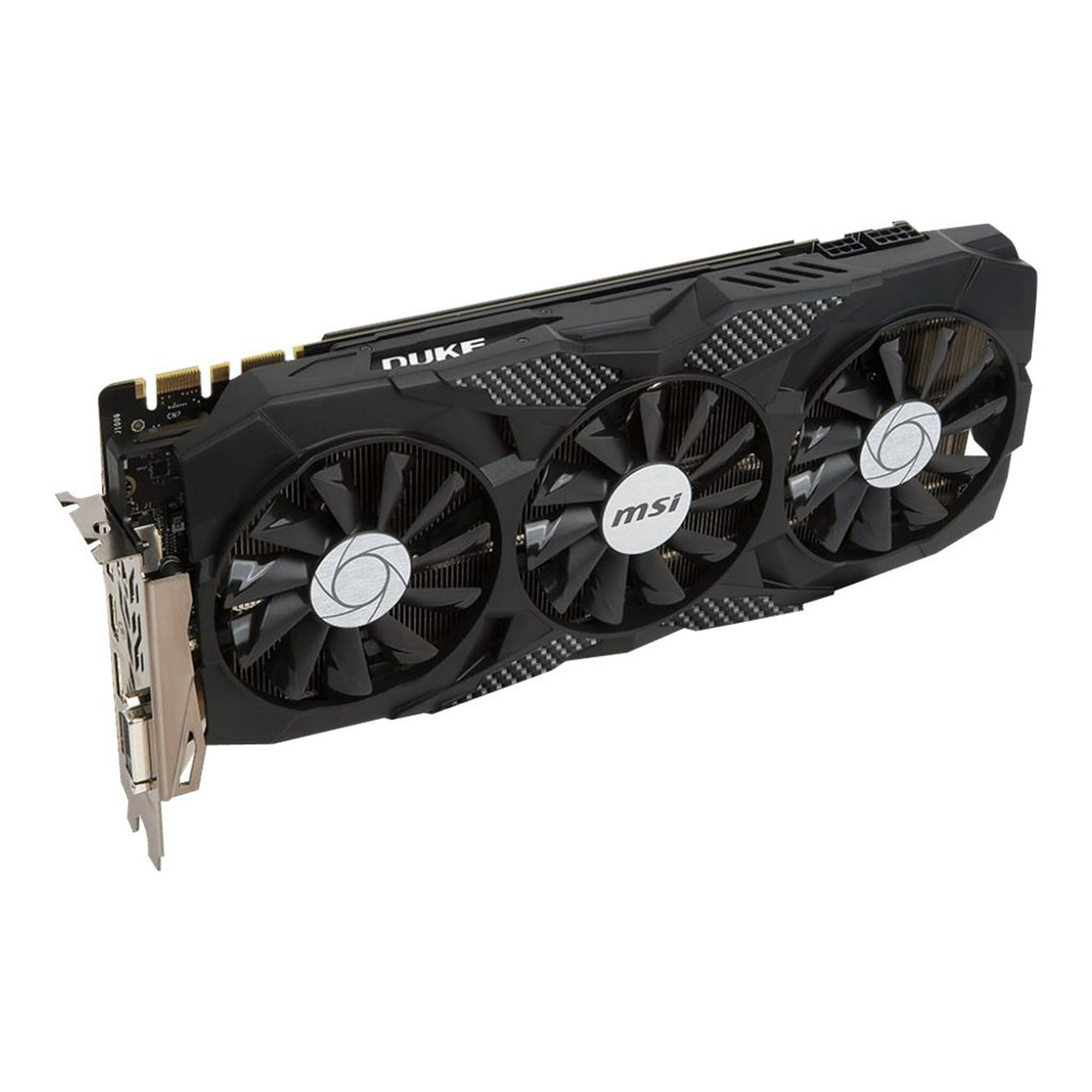 MSI GTX 1070 Ti DUKE 8G Graphics card GF GTX 1070 Ti 8 GB GDDR5 PCIe 3.0 x16 DVI HDMI 3 x DisplayPort Walmart