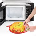 thumbnail image 6 of Tortilla Warmer Pouch 12 Inch Insulated & Microwaveable Fabric Tortilla Keeper Holder, Keeps Warm for Corn Flour Taco Pizza Bread up to One Hour, 6 of 6