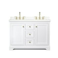 thumbnail image 7 of Wyndham Collection Wcv232348d-Qtz-Us3mxx Avery 48" Free Standing Double Basin Vanity Set -, 7 of 7