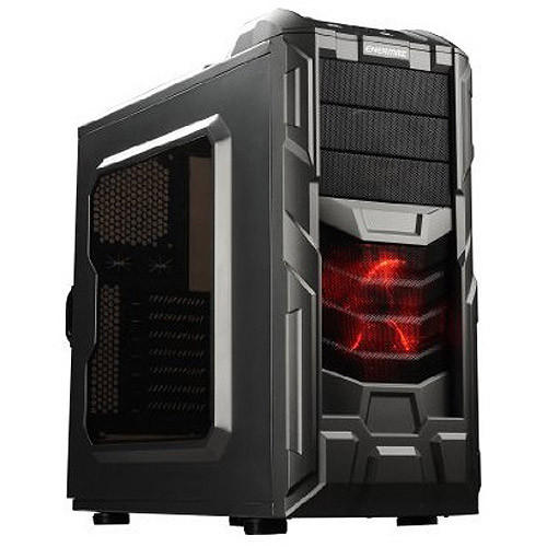 Enermax Coenus ATX Mid Tower Computer Case, Gunmetal Gray
