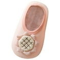 thumbnail image 2 of Herrnalise Toddler Baby Girls Boys Shoes Floor Socks Thin Cotton Mesh Soft Bottom Non-Slip Baby Toddler Socks, 2 of 4