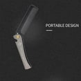 thumbnail image 6 of Folding Anti-Static No Snag All Purpose Hair and Beard Comb Beauty Tools For Men, 6 of 9