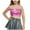 Hot Pink, variant on AUNVITO Kids Sequins Tube Top Stretch Bandeau Strapless Sequin Crop Tops Party Club Wear Top for Girls Dancewear Streetwear